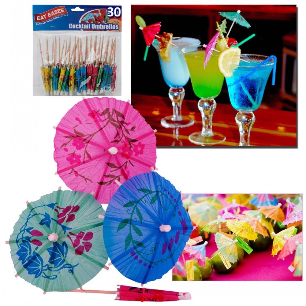 Cocktail Umbrellas 24pc | Proper Job